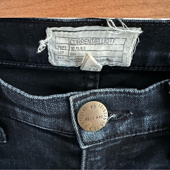 Current Elliot The Stiletto Skinny Jean, Black Book wash, size 28 - Picture 11 of 11